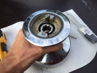 Offene Winschhaube